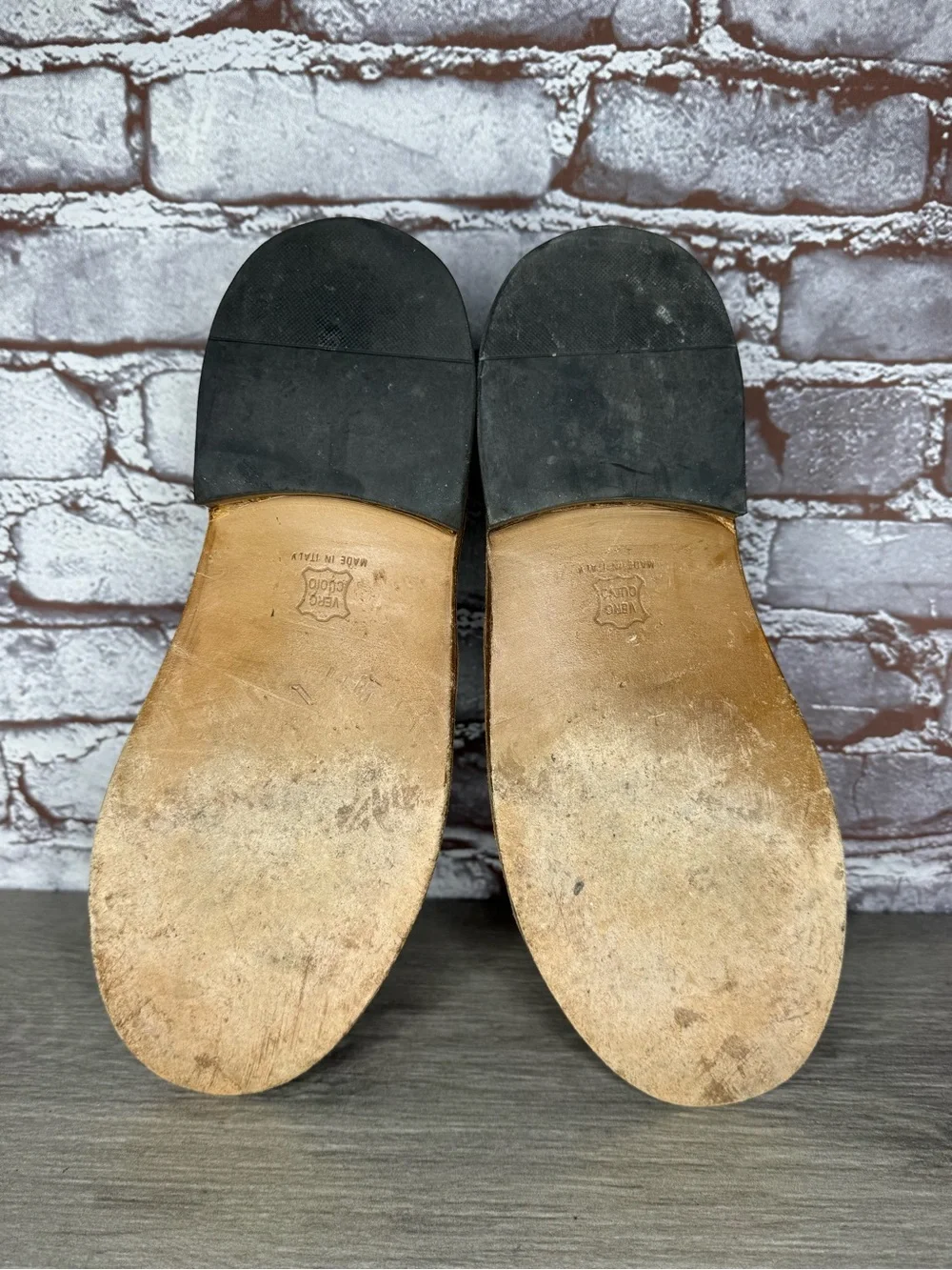 Astorflex Patnoflex Travel Loafer Brown Leather Slip On Shoes Men Sz 41EU/8M US